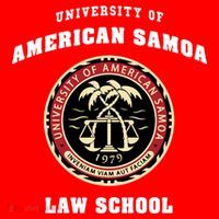 University Of American Samoa Law School Gift USA-Made Doggie Bandana thumb 2