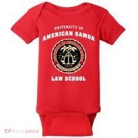 University Of American Samoa Law School Gift Baby Bodysuit thumb 0