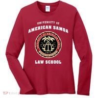 University Of American Samoa Law School Gift Women's Long Sleeve Shirt thumb 0