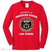 University Of American Samoa Law School Gift Kids Long Sleeve Shirt thumb 0