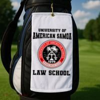 University Of American Samoa Law School Better Call Saul Golf Towel thumb 2