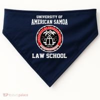 University Of American Samoa Law School Apparel USA-Made Doggie Bandana thumb 0