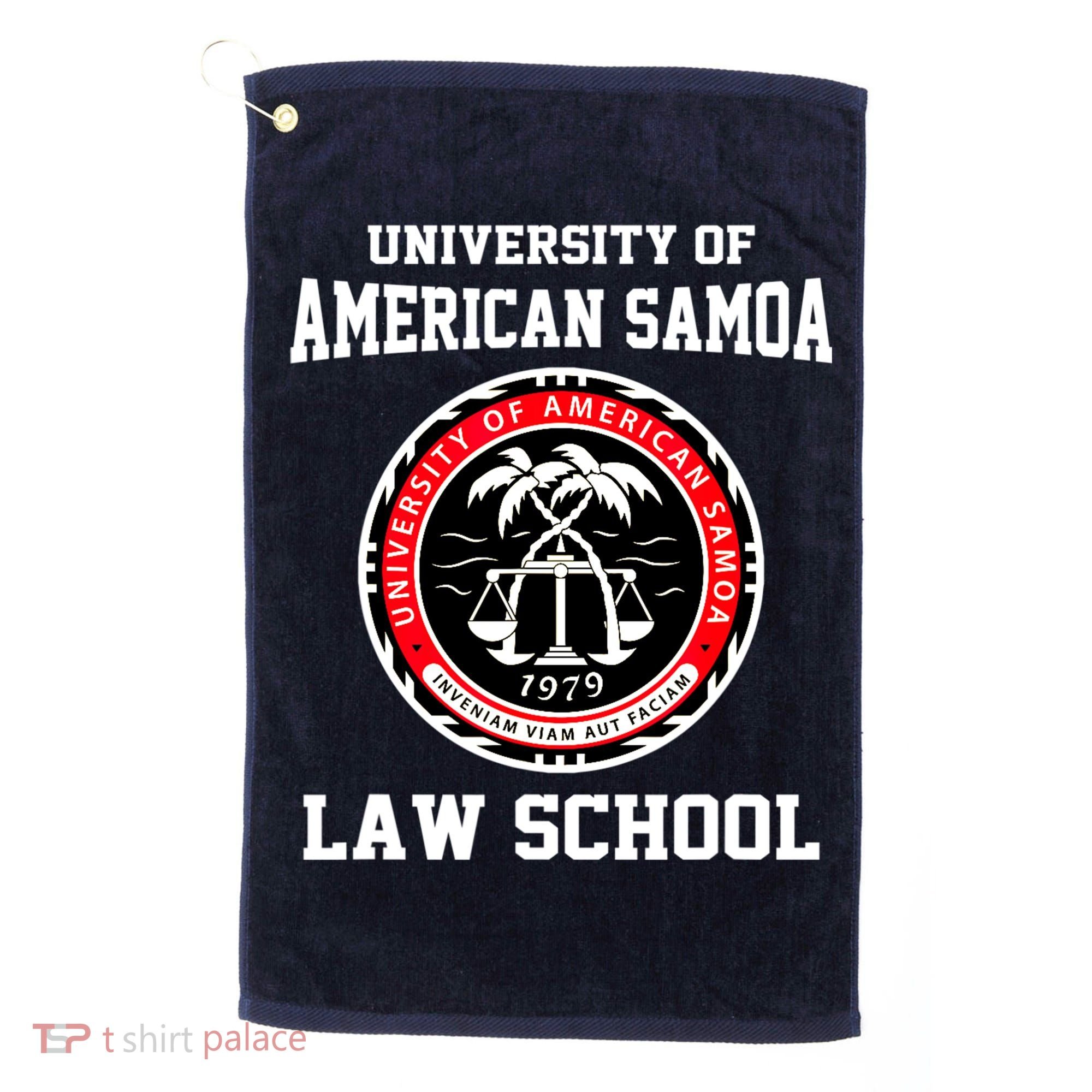 University Of American Samoa Law School Apparel Golf Towel
