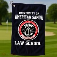 University Of American Samoa Law School Apparel Golf Towel thumb 1