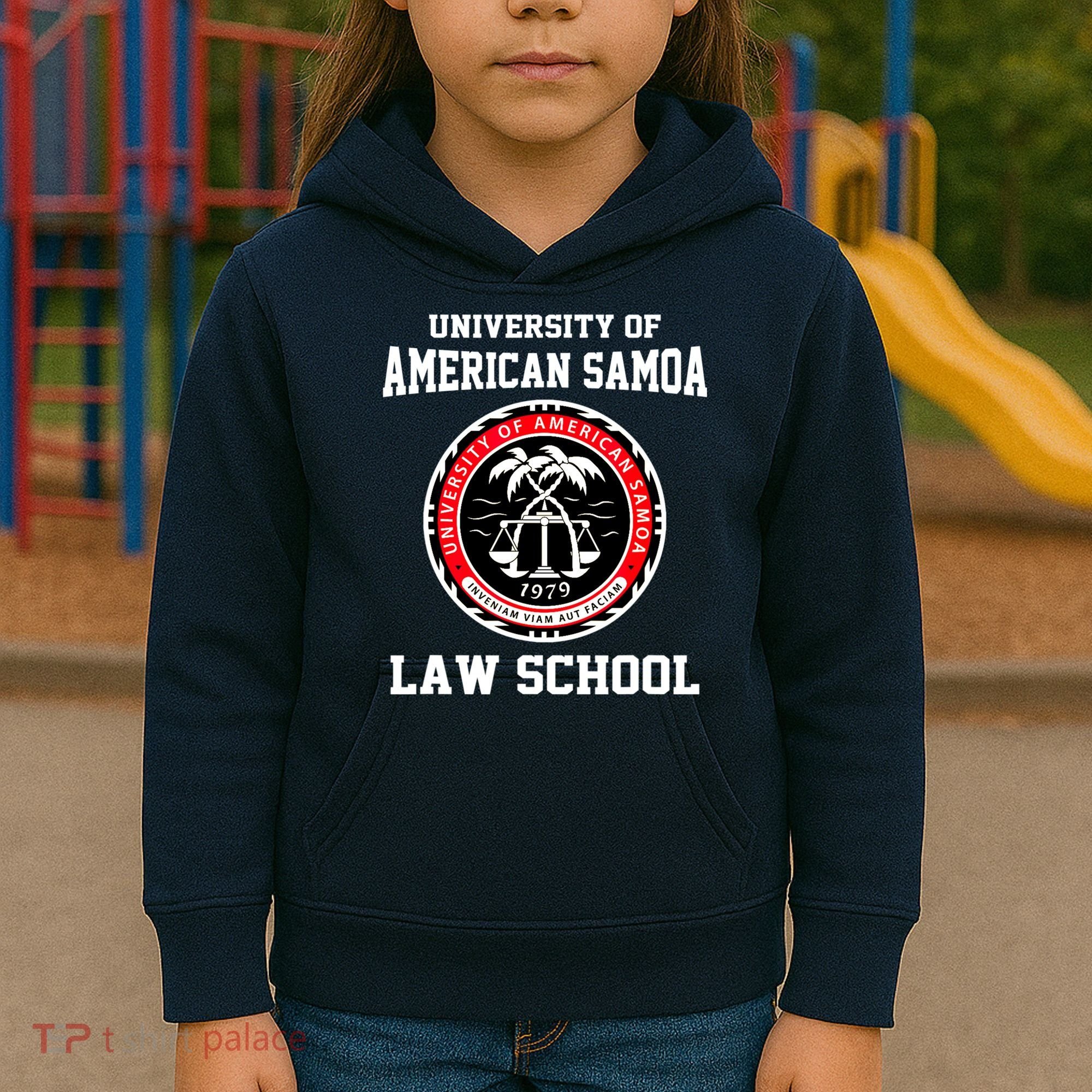 University Of American Samoa Law School Apparel Kids Hoodie