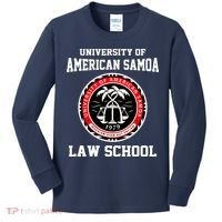 University Of American Samoa Law School Apparel Kids Long Sleeve Shirt thumb 0