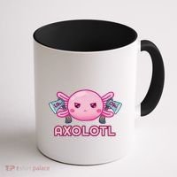 Uh Oh Axolotl Coffee Mug thumb 1