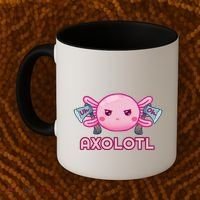 Uh Oh Axolotl Coffee Mug thumb 2