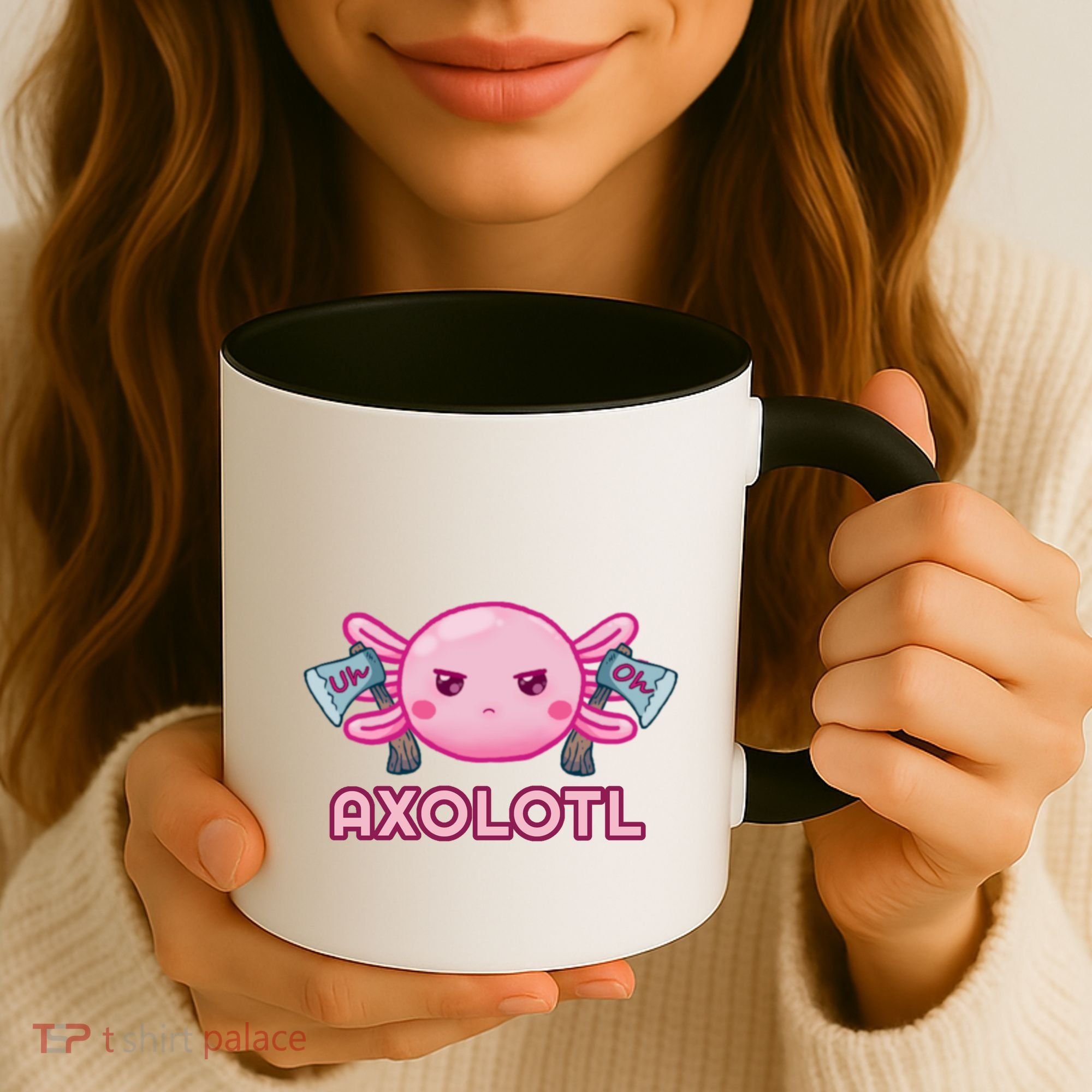 Uh Oh Axolotl Coffee Mug