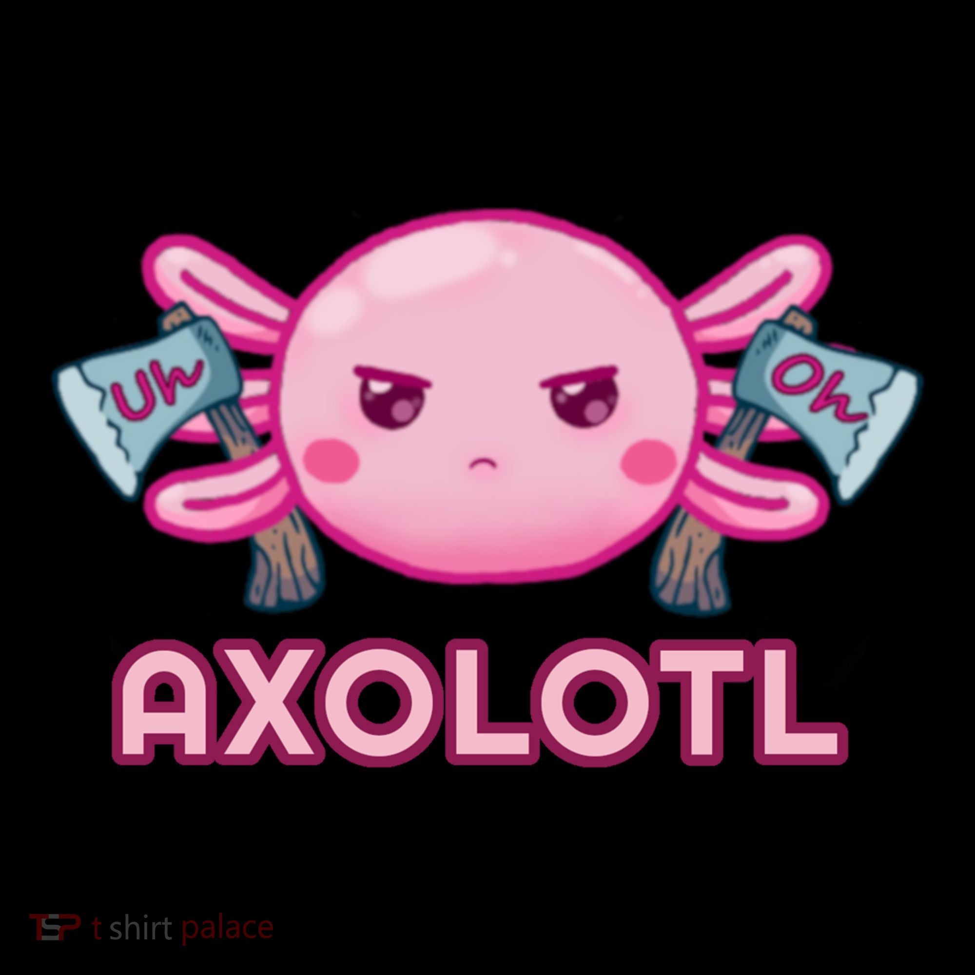 Uh Oh Axolotl Ornament