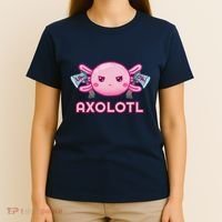 Uh Oh Axolotl T-Shirt thumb 4
