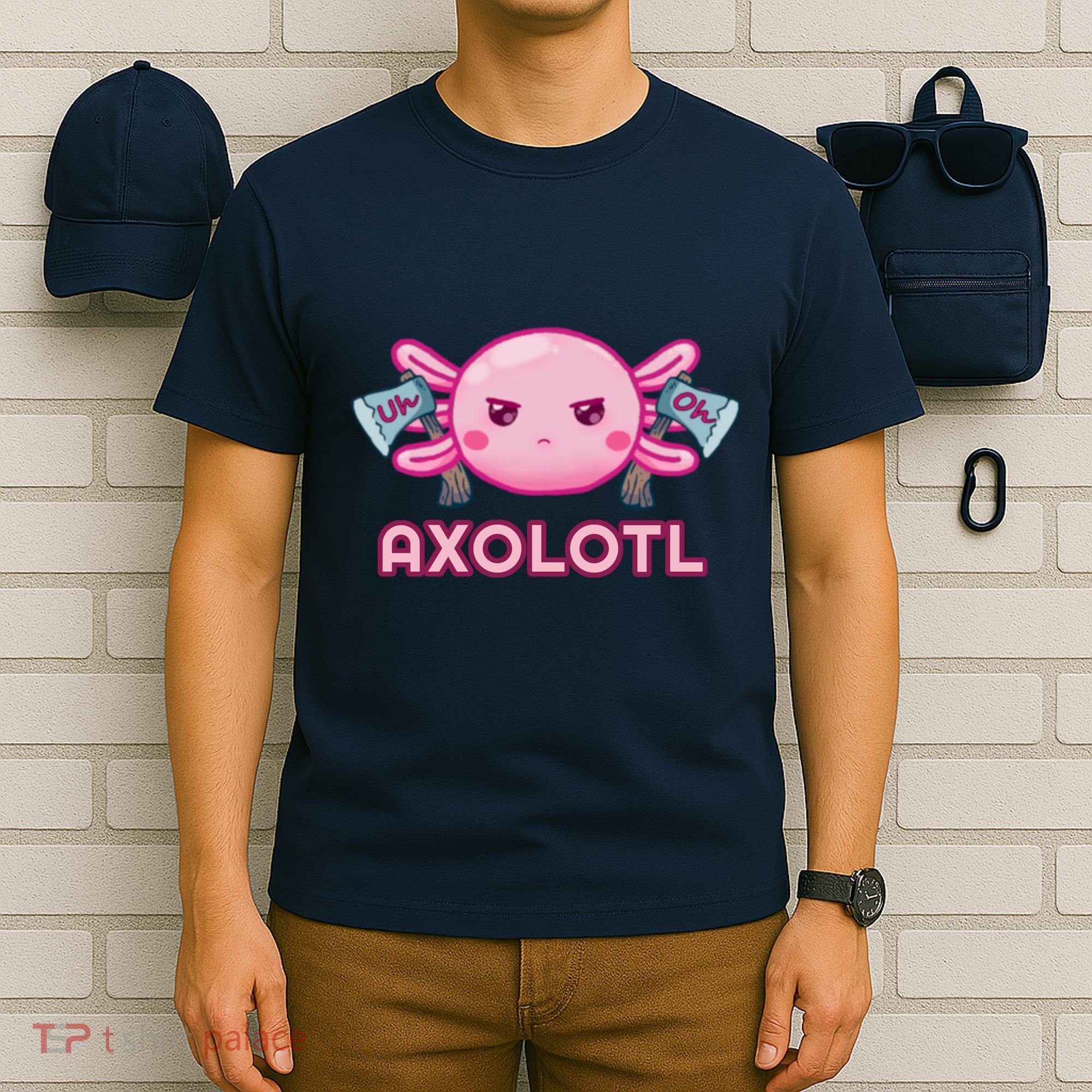 Uh Oh Axolotl T-Shirt