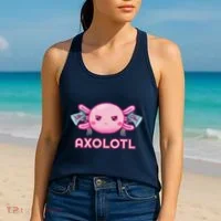 Uh Oh Axolotl Women's Tank Top thumb 2