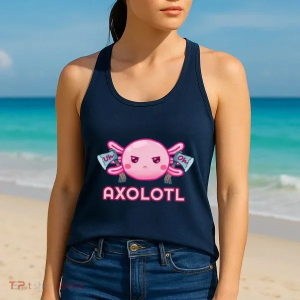 Uh Oh Axolotl Women's Tank Top