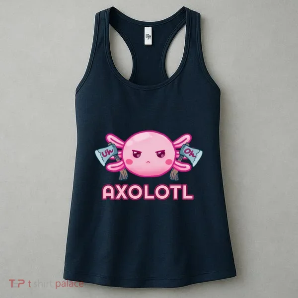 Uh Oh Axolotl Women's Tank Top