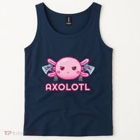 Uh Oh Axolotl Tank Top thumb 2