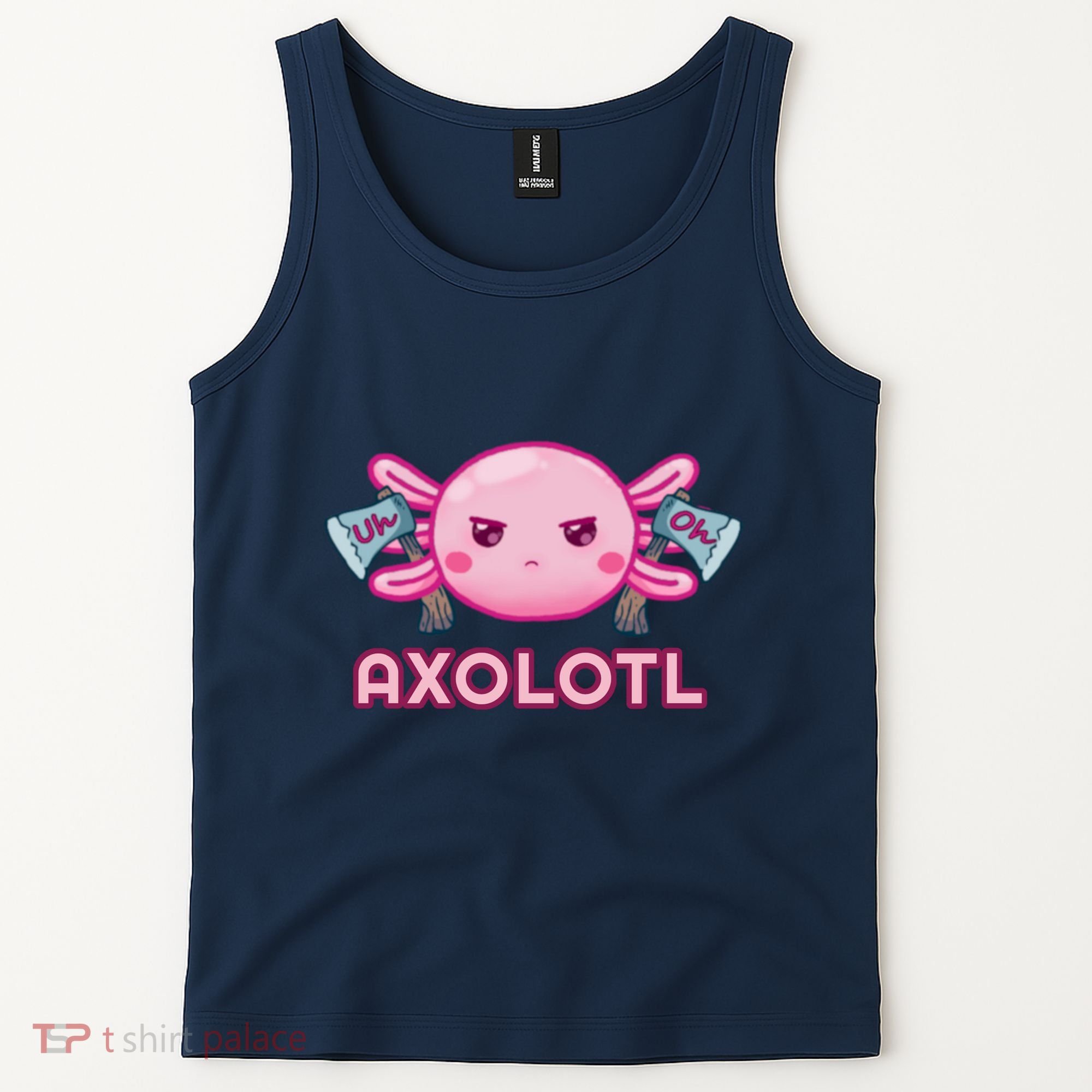 Uh Oh Axolotl Tank Top