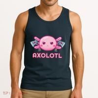 Uh Oh Axolotl Tank Top thumb 3