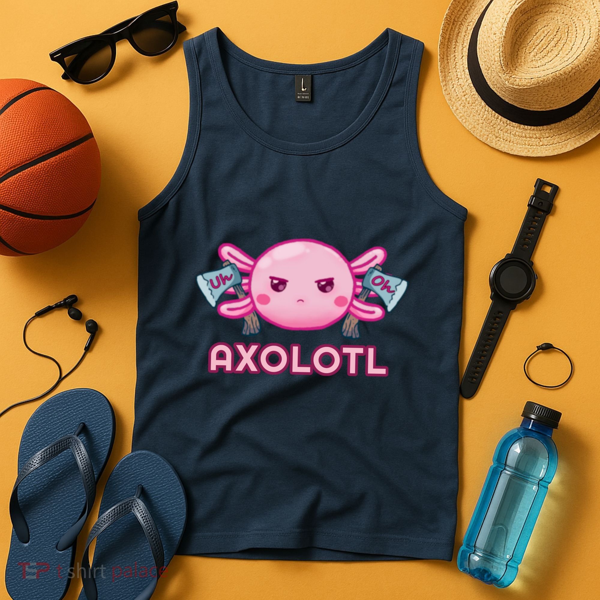 Uh Oh Axolotl Tank Top