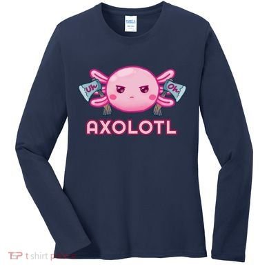 Uh Oh Axolotl Women's Long Sleeve Shirt