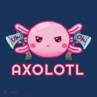 Uh Oh Axolotl Women's Long Sleeve Shirt thumb 2