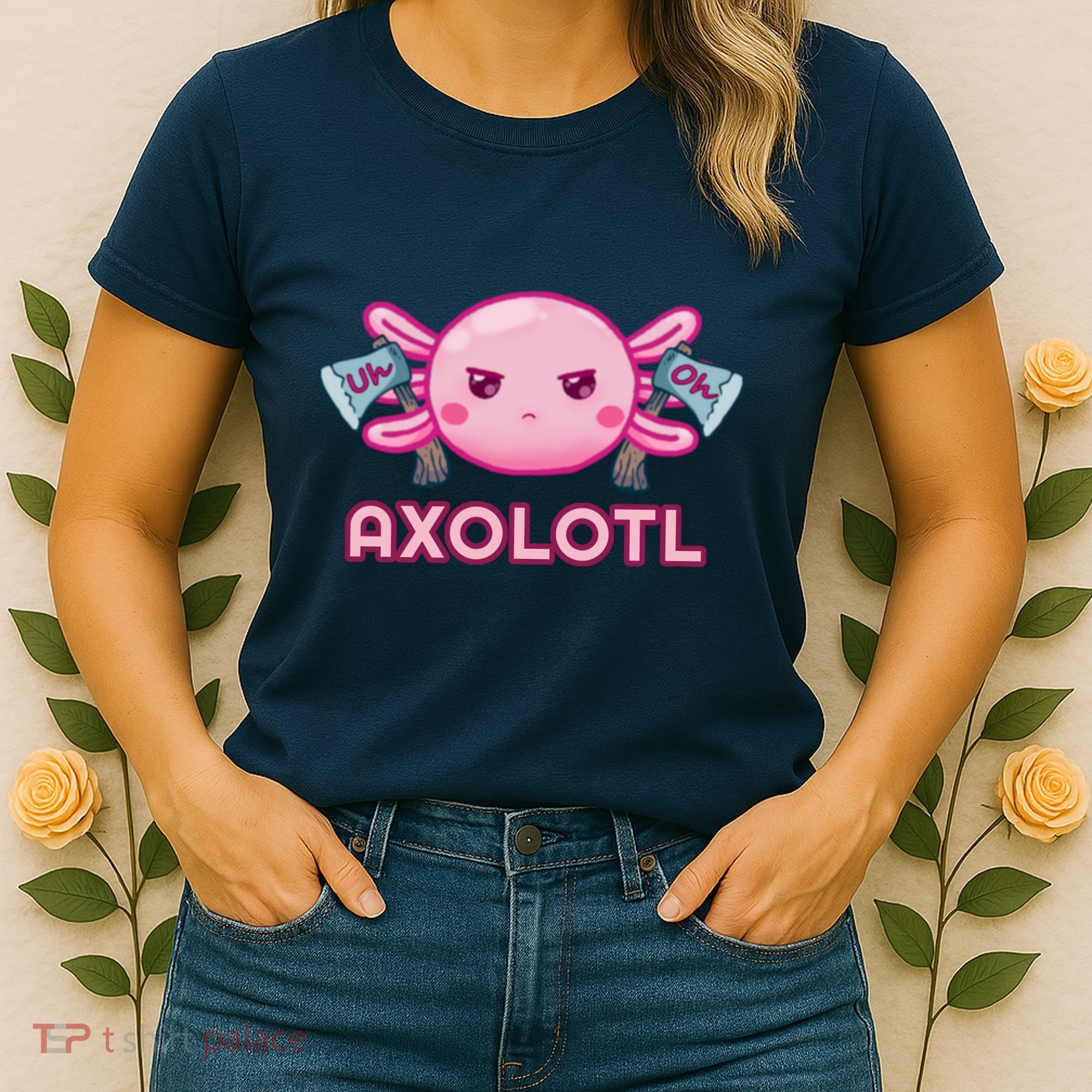 Uh Oh Axolotl Women's T-Shirt