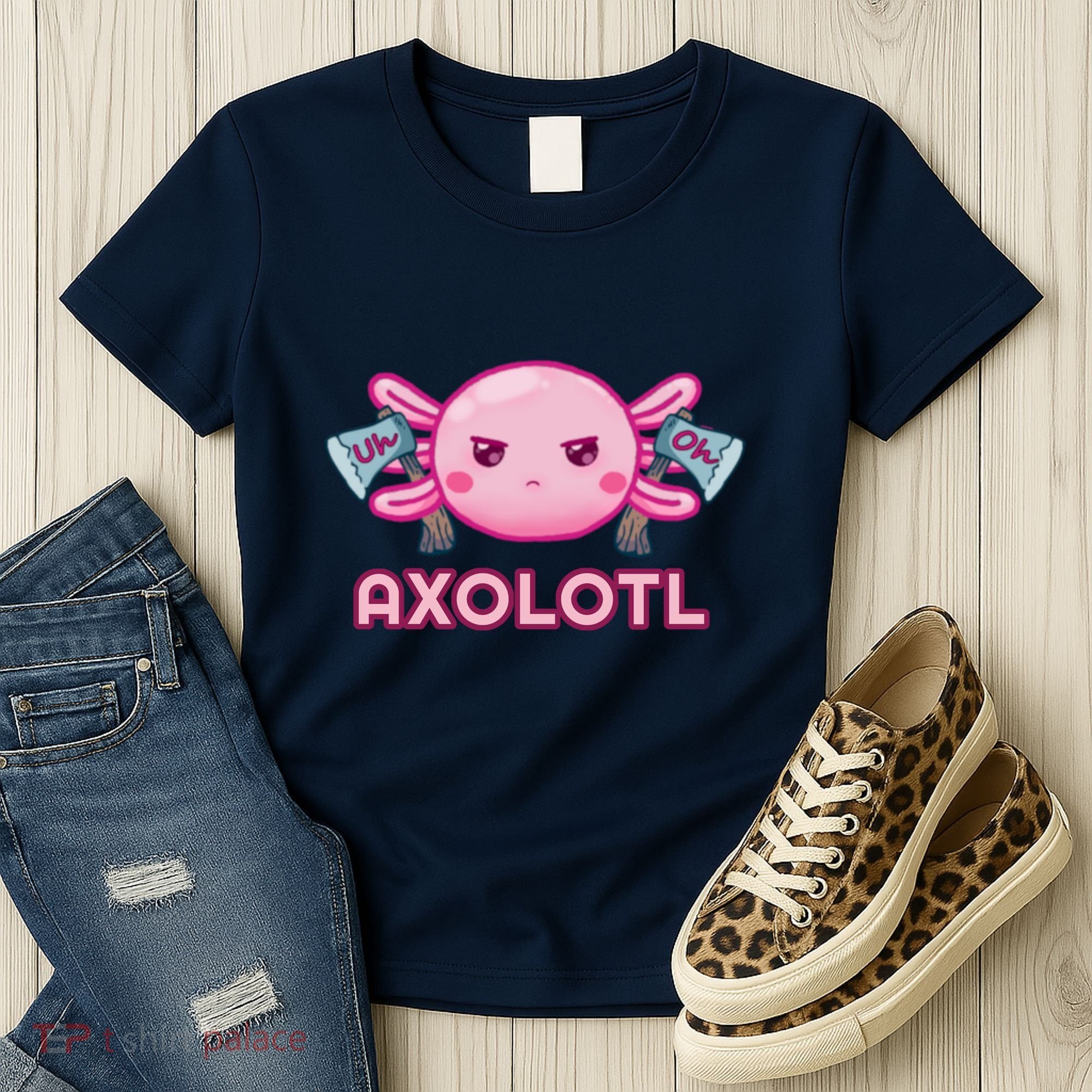 Uh Oh Axolotl Women's T-Shirt