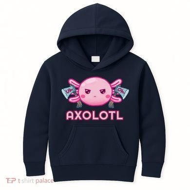 Uh Oh Axolotl Kids Hoodie