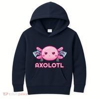 Uh Oh Axolotl Kids Hoodie thumb 0