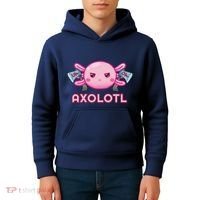 Uh Oh Axolotl Kids Hoodie thumb 4