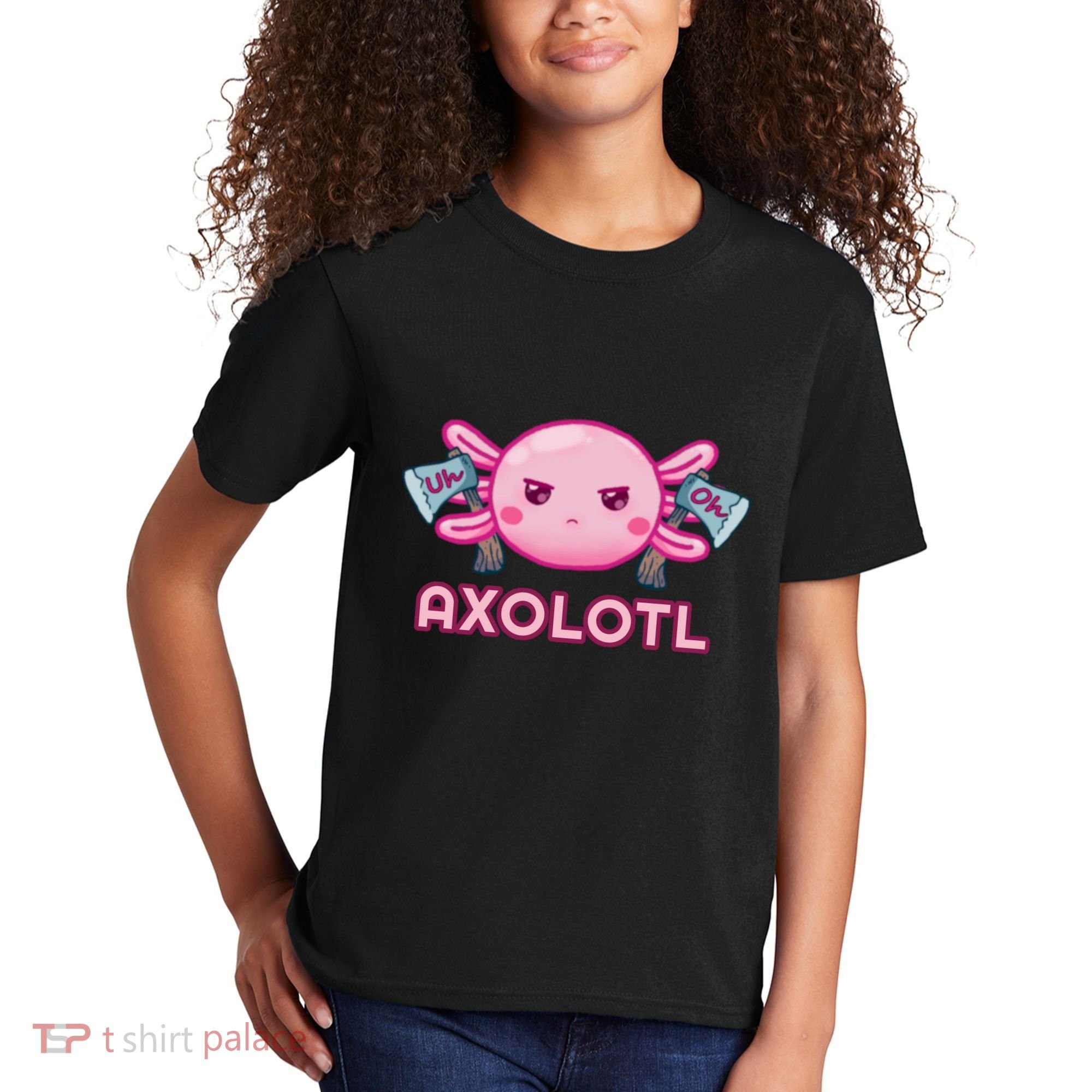 Uh Oh Axolotl Kids T-Shirt