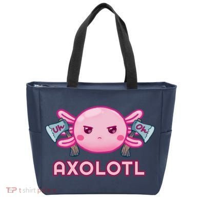 Uh Oh Axolotl Tote Bag
