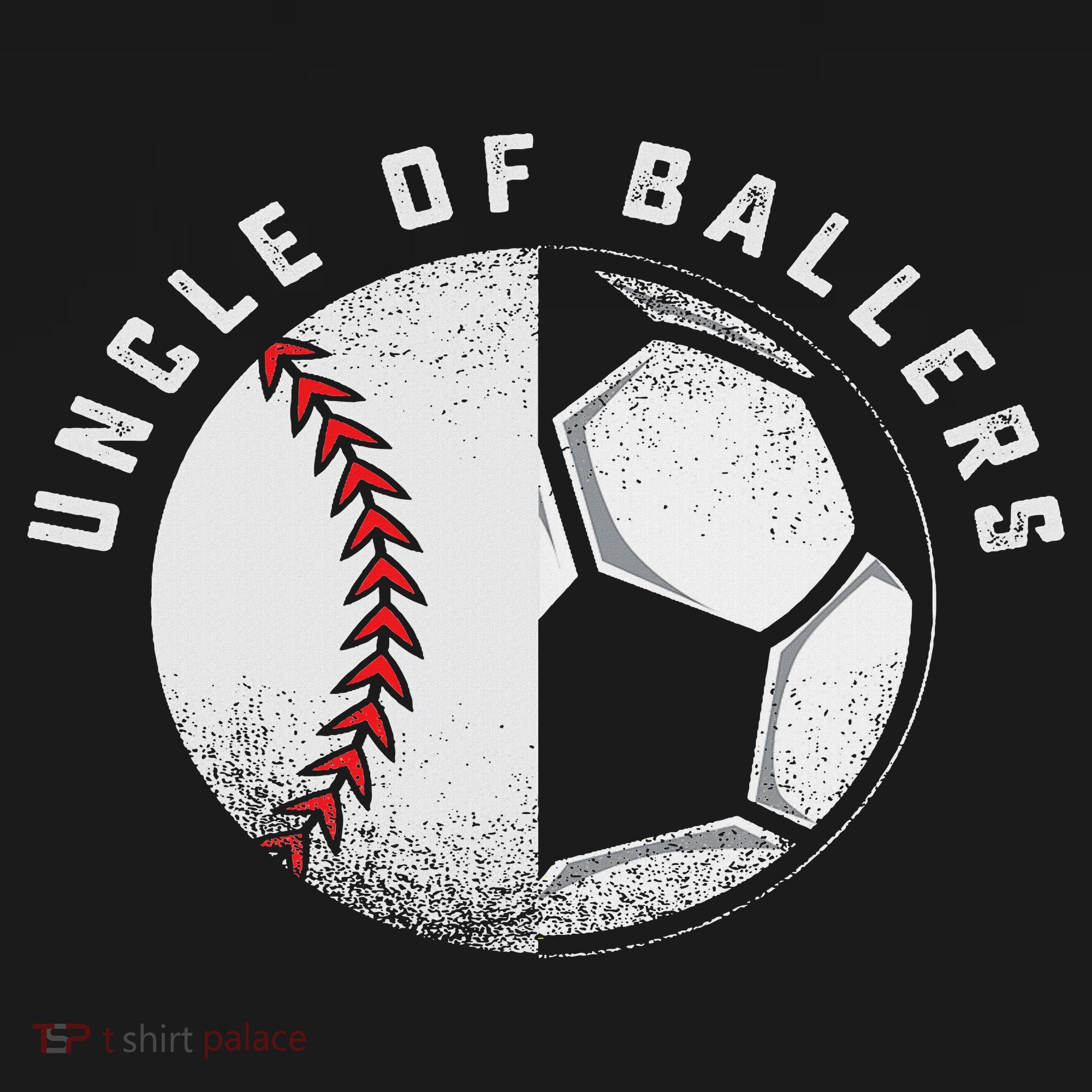 Uncle Of Ballers Nephew Baseball Niece Soccer Player Team Mousepad