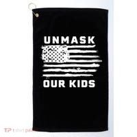 Unmask Our Kids Golf Towel thumb 0