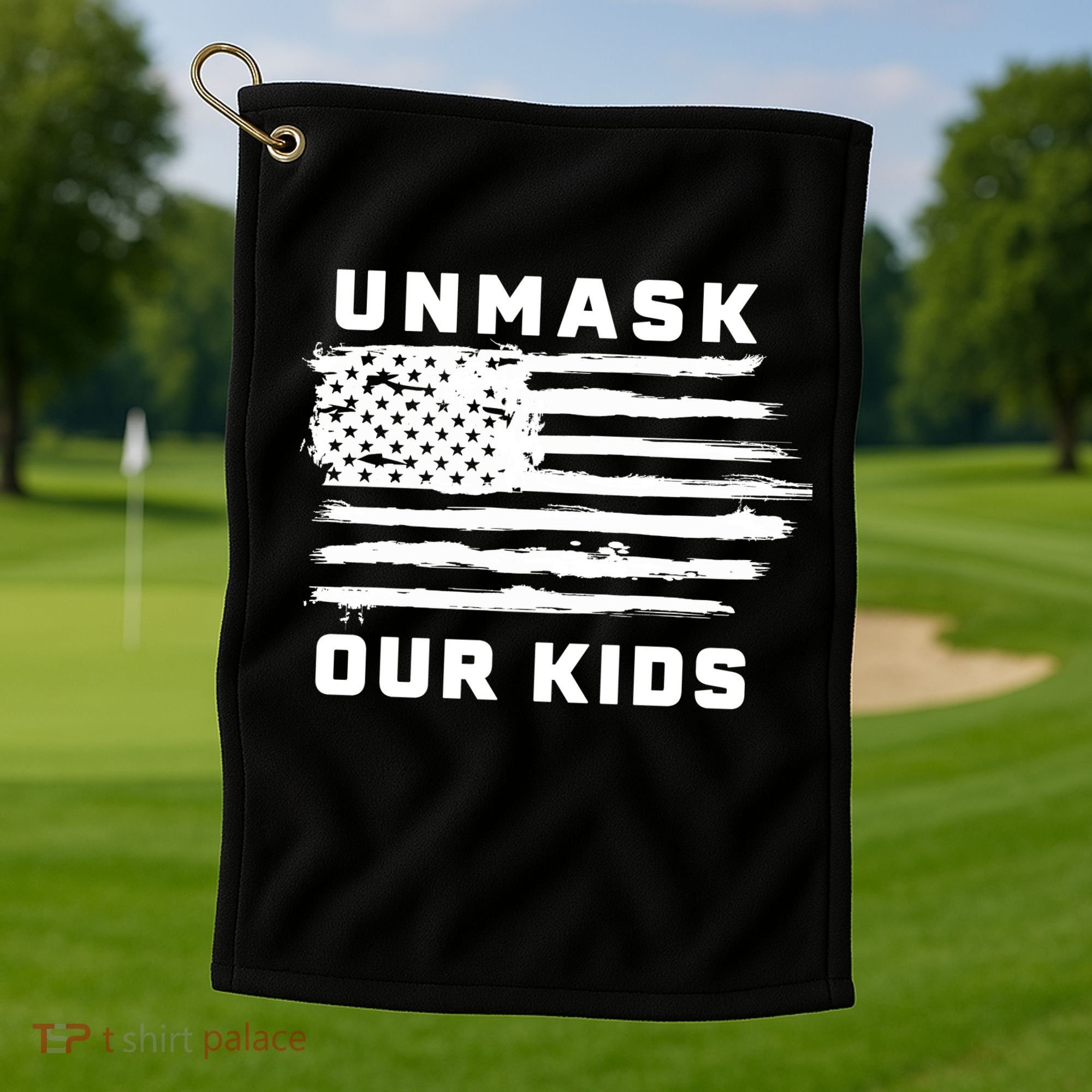 Unmask Our Kids Golf Towel