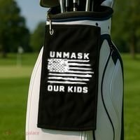 Unmask Our Kids Golf Towel thumb 2