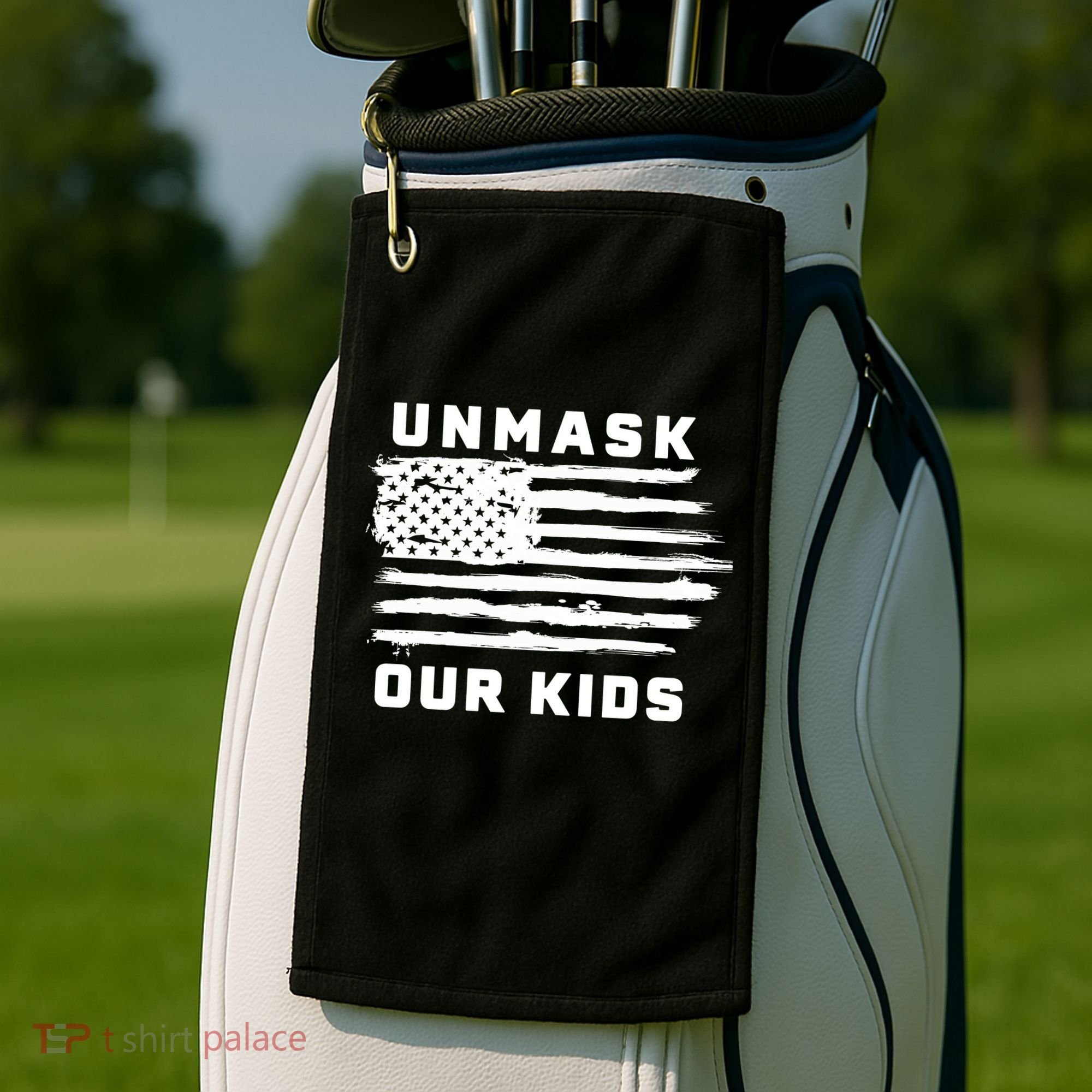 Unmask Our Kids Golf Towel