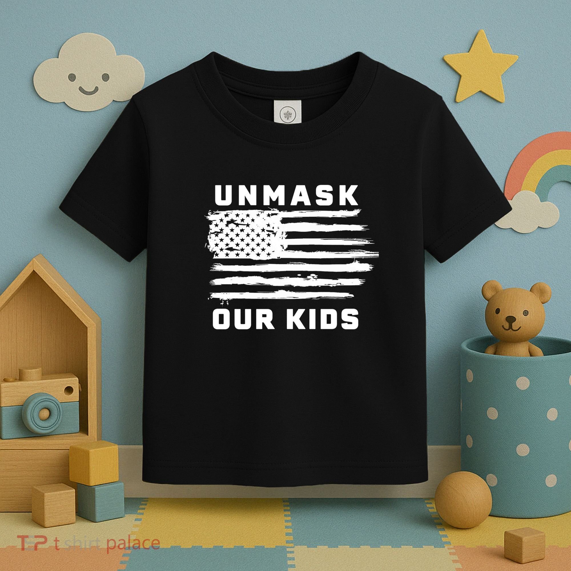 Unmask Our Kids Toddler T-Shirt