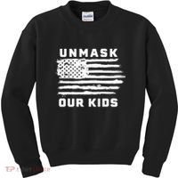 Unmask Our Kids Kids Sweatshirt thumb 0