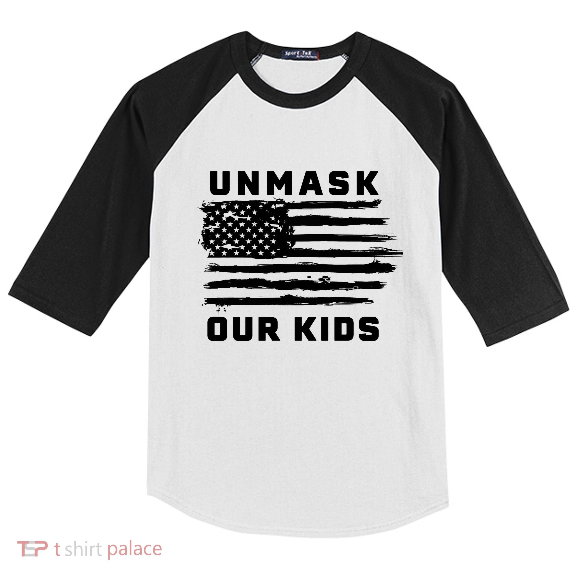 Unmask Our Kids Kids Colorblock Raglan Jersey