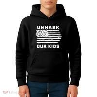 Unmask Our Kids Kids Hoodie thumb 4