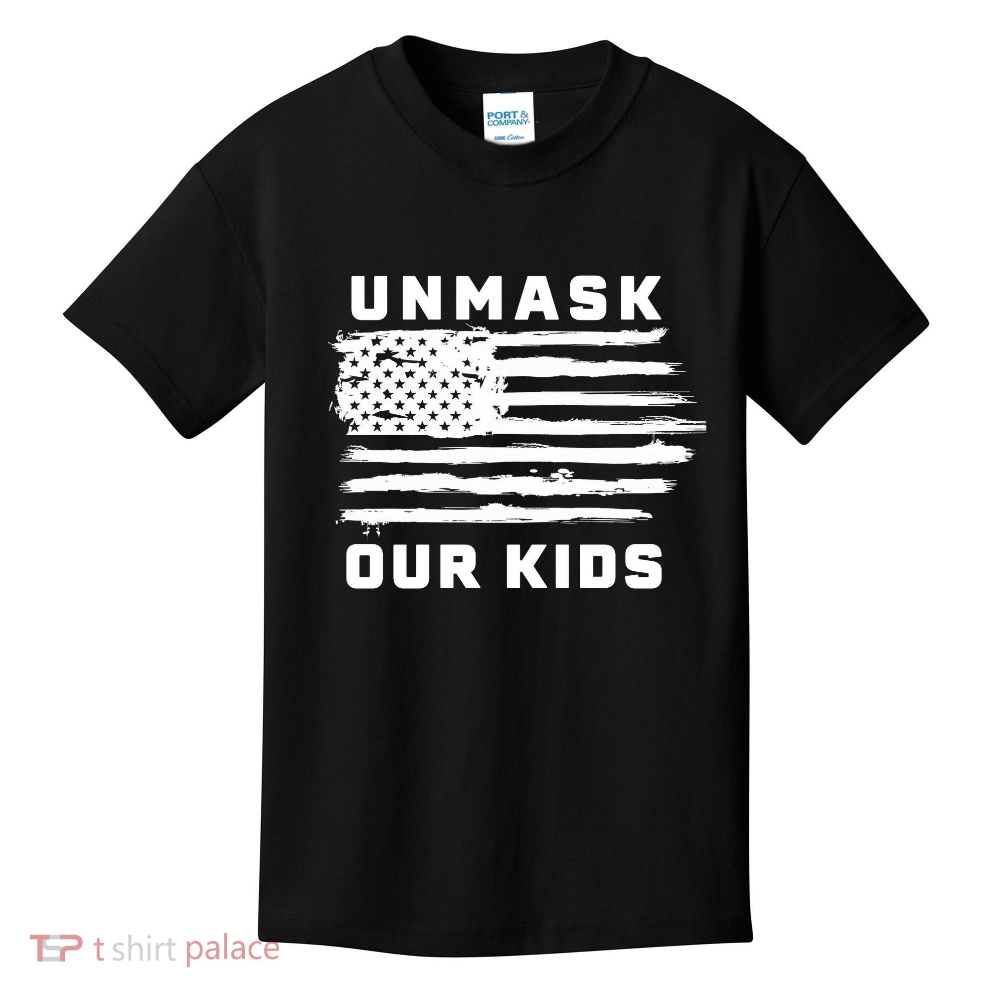 Unmask Our Kids Kids T-Shirt