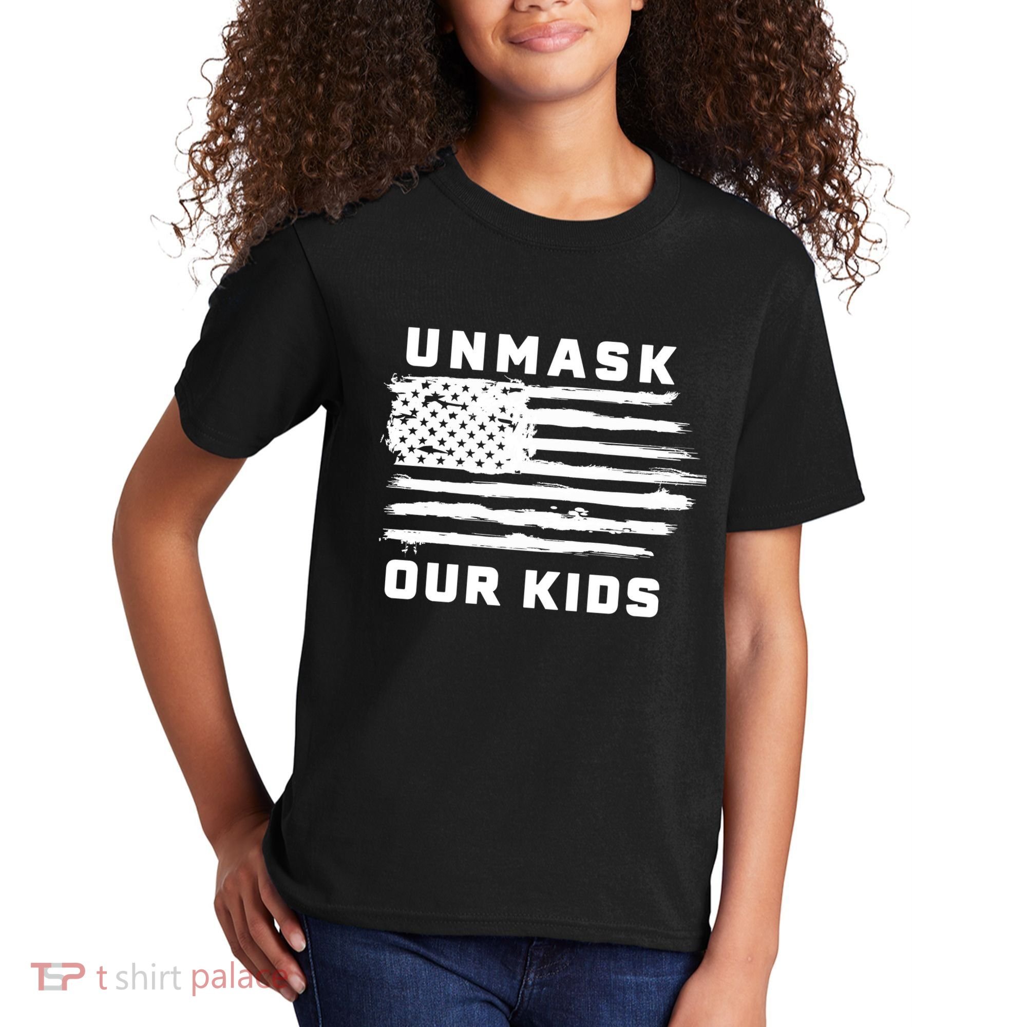 Unmask Our Kids Kids T-Shirt