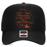 Underestimate Old Man Recumbent Trike Bike Bicycle Gift Hat thumb 0