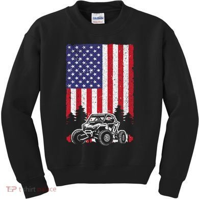 Utv Off Road Sidebyside Kids Sweatshirt