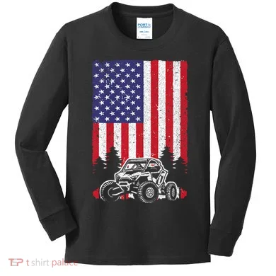 Utv Off Road Sidebyside Kids Long Sleeve Shirt