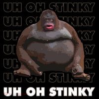 Uh Oh Stinky Poop Meme Funny Monkey Doggie Tank thumb 4
