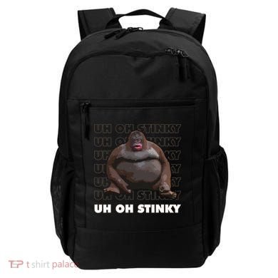 Uh Oh Stinky Poop Meme Funny Monkey Backpack