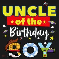 Uncle Of The Birthday Boy Toy Familly Matching Story Women's Tank Top thumb 5