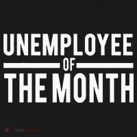 Unemployee Of The Month Funny Unemployed Women's Hoodie thumb 2